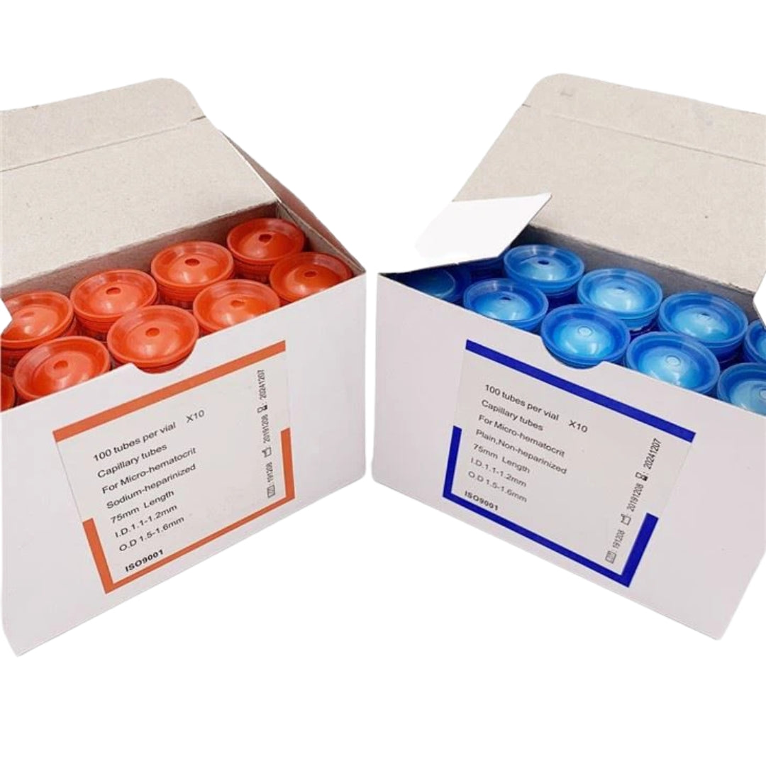 Tubos Capilares para Hematocrito